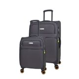 Pierre Cardin Ultra Light Hafif Lüx Kumaş 2'li Valiz Seti Büyük Boy - Kabin Boy Pc6000