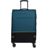 Pierre Cardin Ultra Light Hafif Lüx Kumaş Büyük Boy Valiz PC8200 - Mavi