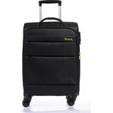 Pierre Cardin Ultra Light Hafif Lüx Kumaş Kabin Boy Valiz Siyah 04PC4200 - 240 x 250 - Pudra