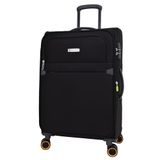 Pierre Cardin Ultra Light Hafif'lüx Kumaş Büyük Boy Valiz PC6000, Ultra Light Hafif'lüx Kumaş Büyük Boy Valiz, Siyah, Üniseks Yetişkin
