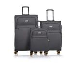 Pierre Cardin Ultra'lüks Hafif Kumaş 6000-Set Antrasit Unisex 3'lü Valiz Seti, 6000-Set, ANTRASİT, Üniseks Yetişkin