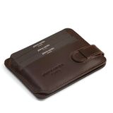 Pierre Cardin Unisex Deri Kartlık P0777 (Kahve-Analin)