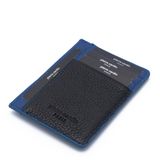Pierre Cardin Unisex Deri Kredi Kartlık PC0323 (Siyah/Saks)