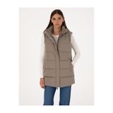 Pierre Cardin Vizon Çıkarılabilir Kapüşonlu Yelek 50309044-VR052