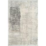 Pierre Cardin Voyage KJ03B Gri Krem Viskon Akrilik Yumuşak Dokulu Modern Desen Halı KREM GRİ 80 x 300