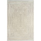 Pierre Cardin Voyage KJ05A Gri Krem Viskon Akrilik Yumuşak Dokulu Modern Eskitme Halı KREM GRİ 100 x 300