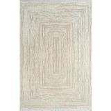 Pierre Cardin Voyage KJ05A Gri Krem Viskon Akrilik Yumuşak Dokulu Modern Eskitme Halı KREM GRİ 200 x 290