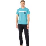 Pierre Cardin Y25 6077 Mavi Erkek Penye Pijama Takımı - 2XL