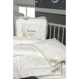Pierre Cardin Yün Bebek Yorgan - 95 x 145 cm - Beyaz