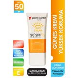 Pierre Cardin Yüz Tüm Vücut Yüksek UV Korumalı Koyu Leke Önleyici SPF50 50 ml Güneş Kremi