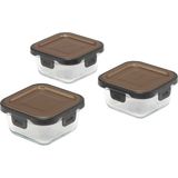 Pierre Cardin Zero Copper Cam 12CM 3'lü Saklama Kabı - Bakır