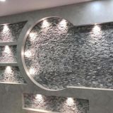 Pietramosaic Doğal Taş Dekorasyon Ekvator Marmara Patlatma Mermer Duvar Kaplama Fileli Mozaik 2,3x4,8 cm
