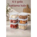 Piev Kahvaltılık Ve Atıştırmalık Gıda Saklama Kabı 6 Lı