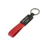 Pigado İsme Kişiye Özel Metal Unisex Anahtarlık Kırmızı