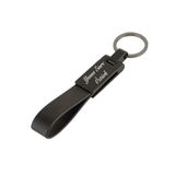 Pigado İsme Kişiye Özel Metal Unisex Anahtarlık Siyah