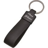 Pigado Isme Kişiye Özel Metal Unisex Anahtarlık - standart - Siyah