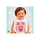 Piglet Keten Bebek Mama Önlüğü – Yumuşak, Emici, Yıkanabilir, Özel Tasarım P154