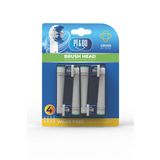 Pi&Go Oral B Şarjlı Diş Fırçası Uyumlu Yedek Başlık - Elektrikli Diş Fırçası Yedek Başlığı, 4 Adet