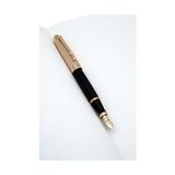 Piguet Genève – Lüks ve Ergonomik Dolma & Tükenmez Kalem – Serisi – Alman M Uç, Altın Kaplama, Mavi Mürekkep – Evrensel Kartuş ve Dönüştürücü, Premium Hediye Kutulu (Dolma Kalem, L’doré) - Standart