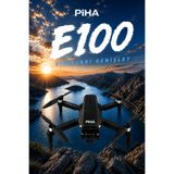 piha E100 Drone Hd 720p Çift Kameralı 2Batarya&25Dakika Uçuş Taşıma Çantalı Drone