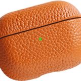 Piili Airpods 3. Nesil Leather Case Kulaklık Kılıfı Turuncu