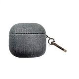 Piili Airpods 4 Kumaş Kılıf Siyah
