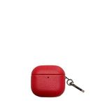 Piili Airpods 4.nesil Kırmızı Deri Kılıf