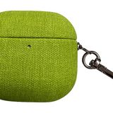 Piili Airpods 4.Nesil Kumaş Case Kulaklık Kılıfı Yeşil