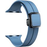 Piili Apple Watch 42-44-45-46-49 mm Silicone Akıllı Saat Kayışı Mavi
