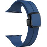 Piili Apple Watch 42-44-45-46-49 mm Silicone Band Akıllı Saat Kayışı Lacivert