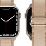 Piili Apple Watch 42-44-45-49 mm Antique Akıllı Saat Kayışı Bej