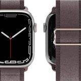 Piili Apple Watch 42-44-45-49 mm Antique Akıllı Saat Kayışı Mor