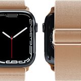 Piili Apple Watch 42-44-45-49 mm Coton Saat Kayışı Rose Gold