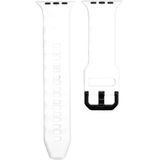 Piili Apple Watch 42-44-45-49 mm Uranus Silikon Saat Kayışı Beyaz