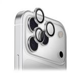 Piili Imperium iPhone 17 Pro/17 Pro Max Safir Ar-Af Lens Koruyucu Gümüş