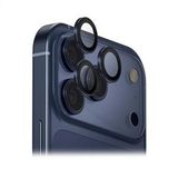 Piili Imperium iPhone 17 Pro/17 Pro Max Safir Ar-Af Lens Koruyucu Mavi