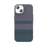 Piili ıPhone 15 Kevlar Serisi Magsafe Telefon Kılıfı - Yeşil Hasır