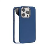 Piili İphone 15 Leather Magsafe Kılıf Lacivert
