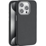 Piili Iphone 15 Pro Leather Magsafe Telefon Kılıfı Siyah