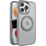 Piili iPhone 15 Pro Max Rotation Magsafe Telefon Kılıfı Gri