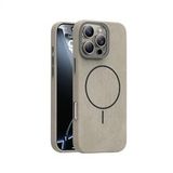 Piili ıPhone 15 Soft Aura Magsafe Kılıf Titanyum Gri