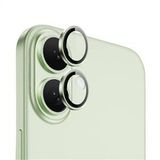 Piili iPhone 16 - 16 Plus Yeşil Safir Lens Koruyucu