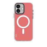Piili iPhone 16 Phantom Magsafe Kılıf Rose Red