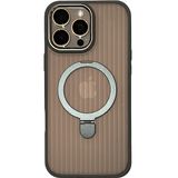 Piili iPhone 16 Plus Ring Mate Magsafe Telefon Kılıfı Gri
