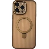 Piili iPhone 16 Plus Ring Mate Magsafe Telefon Kılıfı Kahverengi