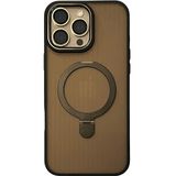 Piili iPhone 16 Plus Ring Mate Magsafe Telefon Kılıfı Siyah