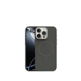 Piili iPhone 16 Pro Max Carbon Pulse Magsafe Gri Titanyum Uyumlu Telefon Kılıfı