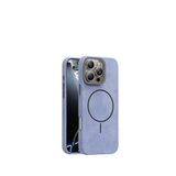 Piili iPhone 16 Pro Max Mavi Soft Aura Magsafe Uyumlu Telefon Kılıfı