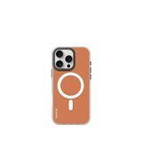 Piili iPhone 16 Pro Max Phantom Magsafe Turuncu Uyumlu Telefon Kılıfı