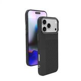 Piili ıPhone 17 Air Kevlar Serisi Magsafe Kılıf Dimetol Siyah